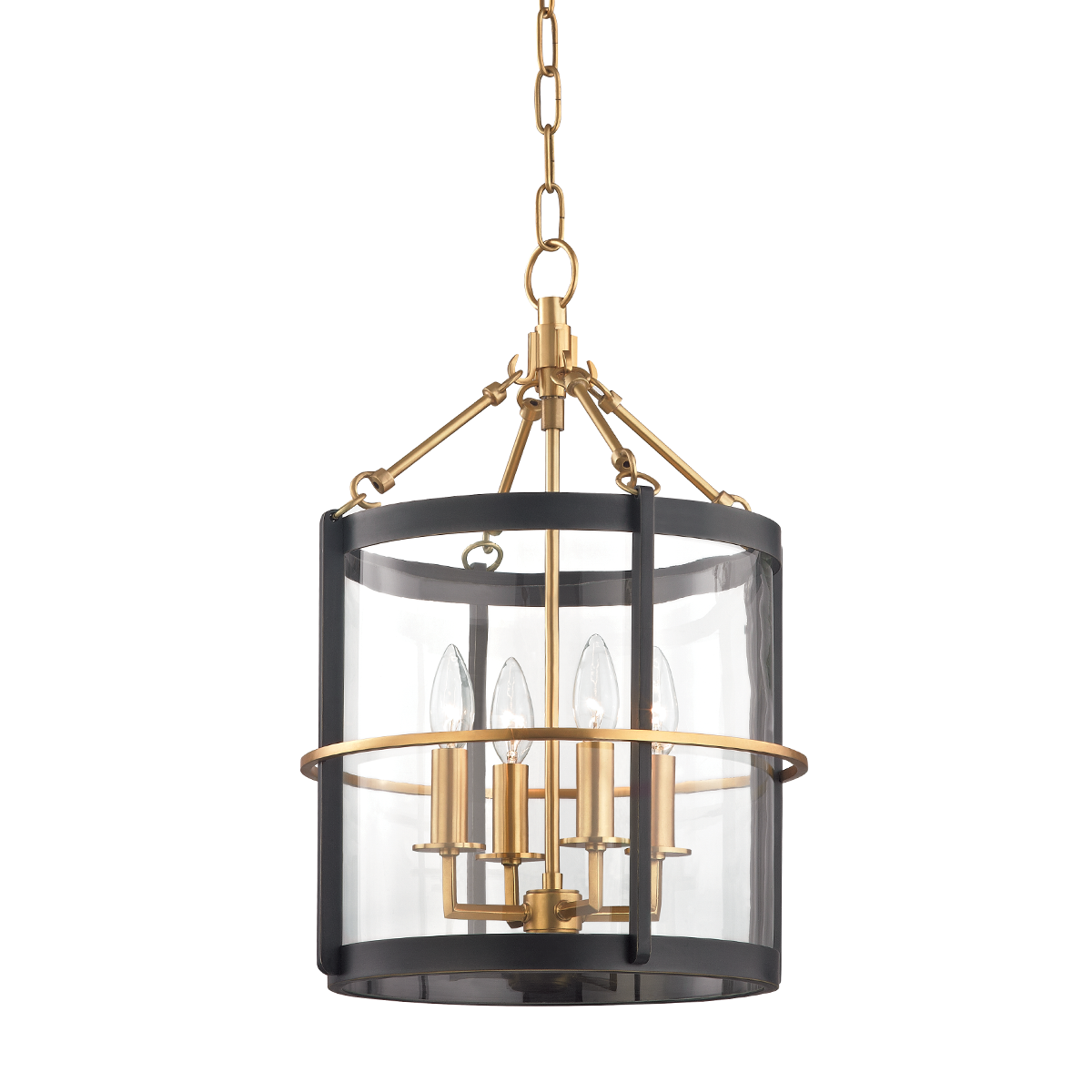 Ren Lantern 13.75" — a Hudson Valley lantern for entries, foyers, and covered porches at Laurie Yapp Home.