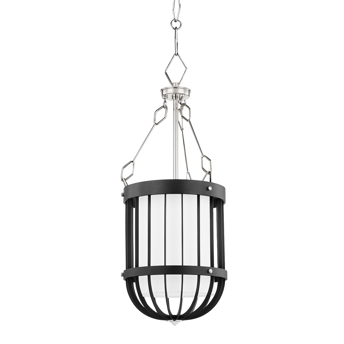 Landon Pendant in polished nickel — a Hudson Valley pendant for kitchens, entries, and dining rooms at Laurie Yapp Home.