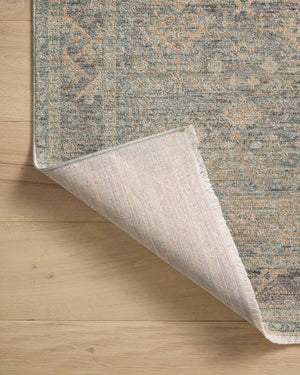 Blake Sky / Beige shown from a different angle to reveal its pattern.
