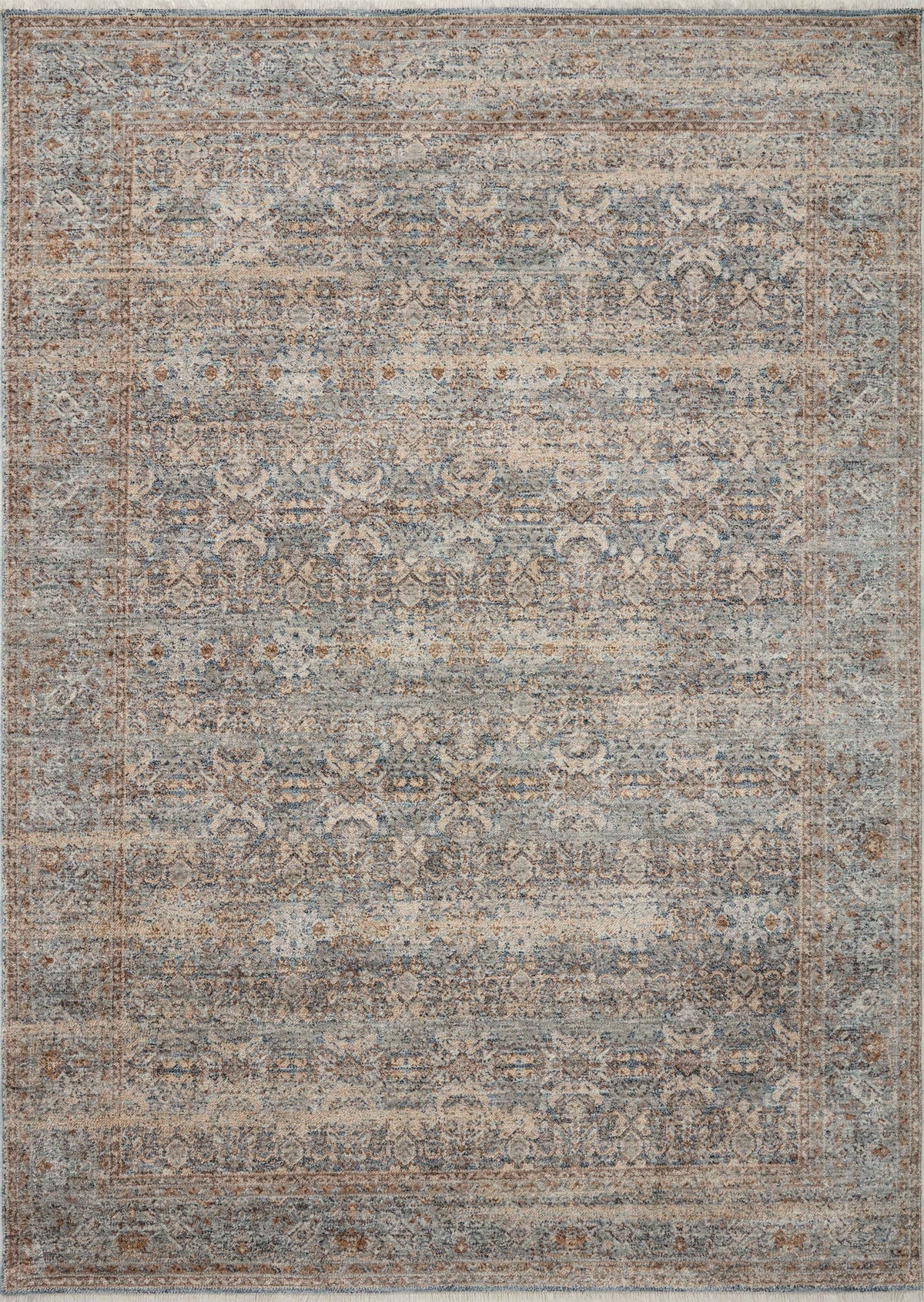 Blake Ocean / Mocha — a Loloi rug at Laurie Yapp Home.