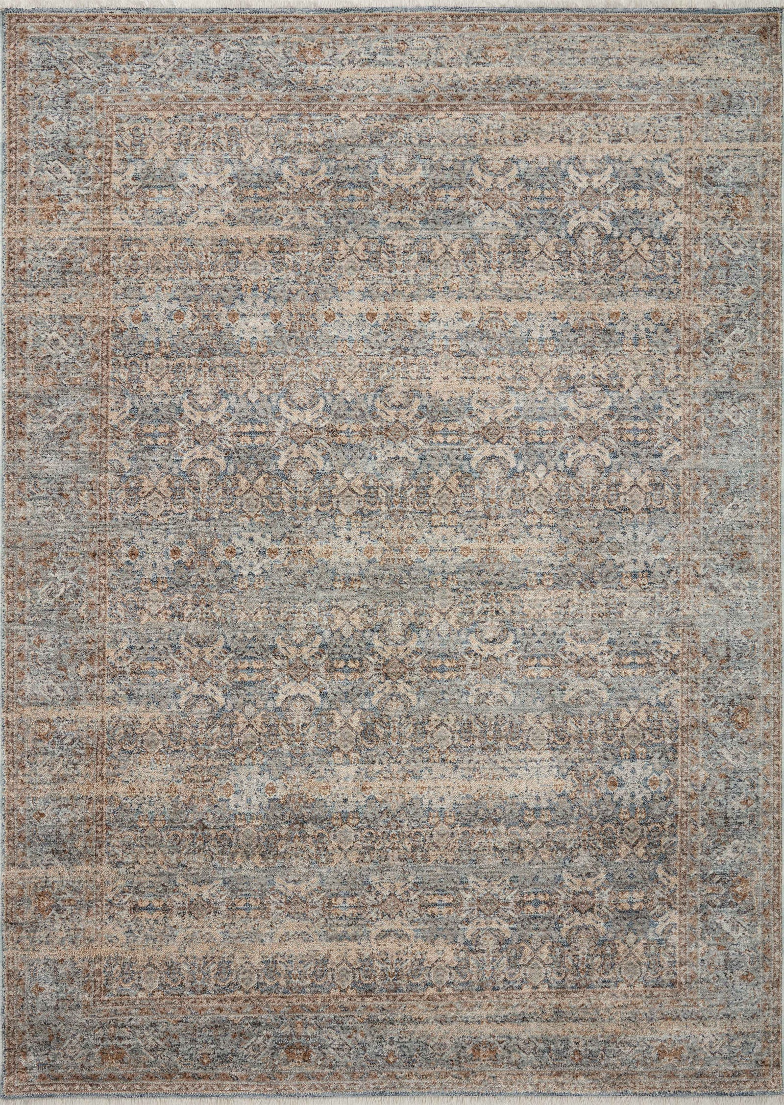 Blake Ocean / Mocha — a Loloi rug at Laurie Yapp Home.