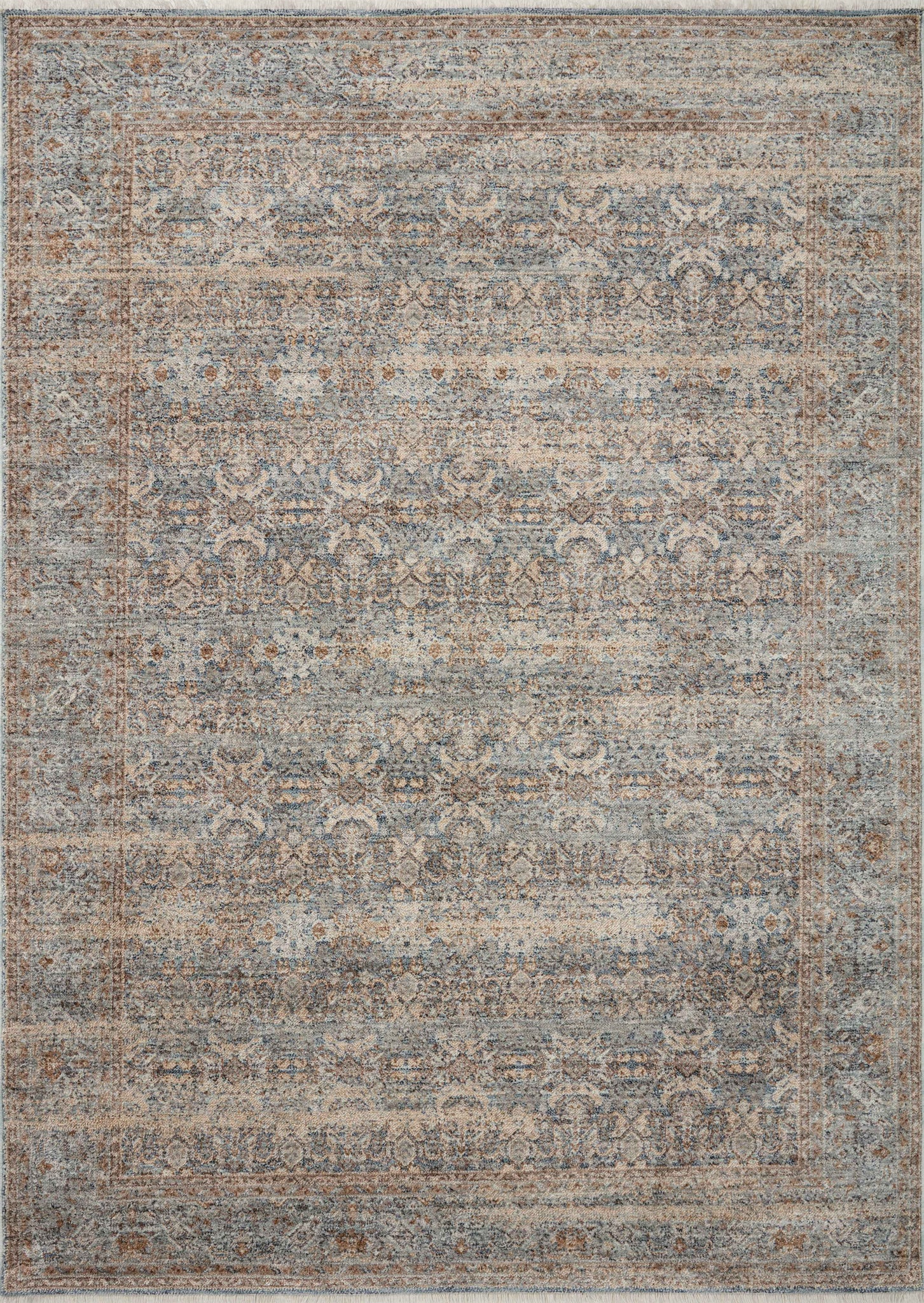 Blake Ocean / Mocha — a Loloi rug at Laurie Yapp Home.