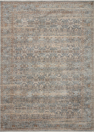 Blake Ocean / Mocha — a Loloi rug at Laurie Yapp Home.