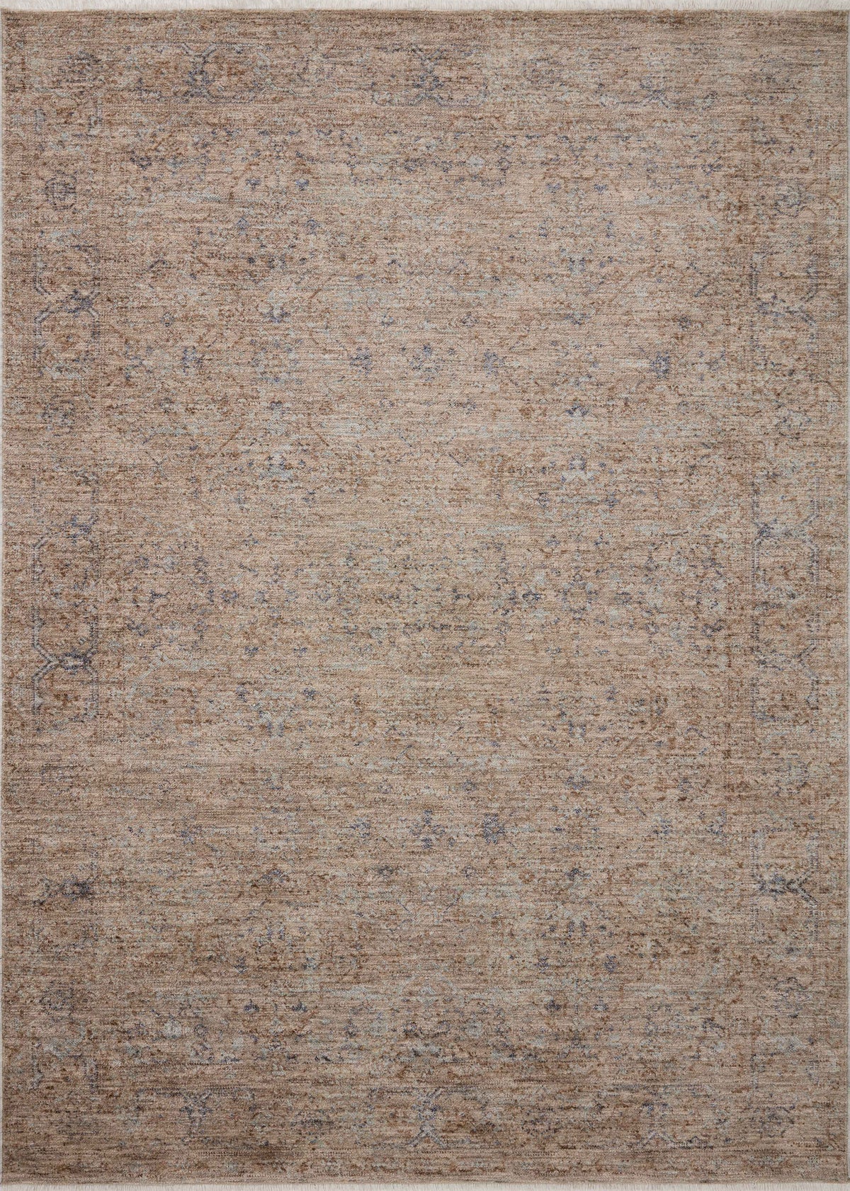 Blake Taupe / Blue — a Loloi rug at Laurie Yapp Home.