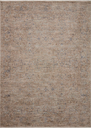 Blake Taupe / Blue — a Loloi rug at Laurie Yapp Home.
