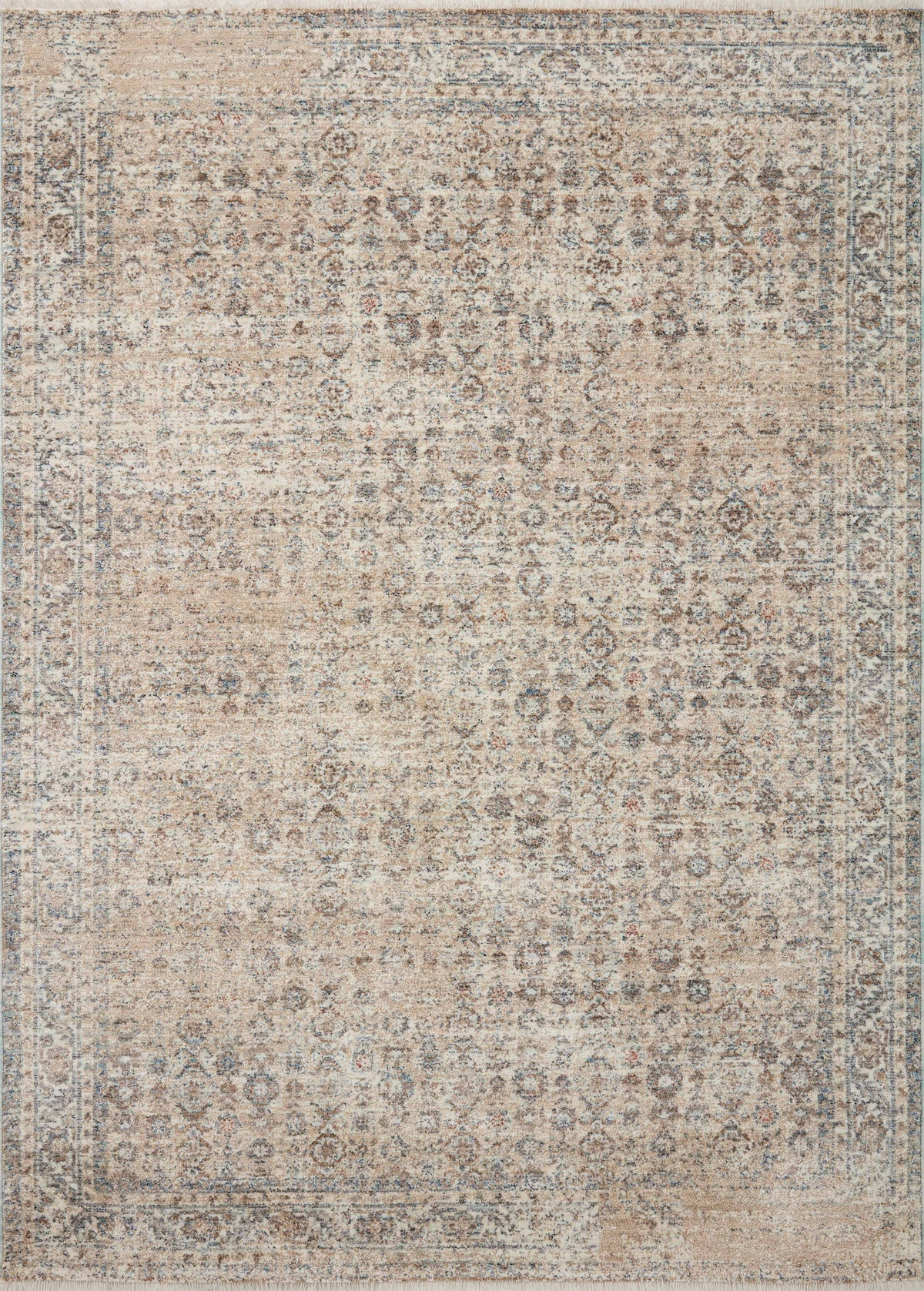 Blake Beige / Denim — a Loloi rug at Laurie Yapp Home.