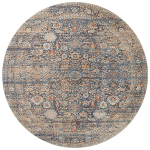 Blake Navy / Multi shown from a different angle to reveal its pattern.