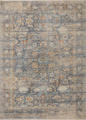 Blake Navy / Multi — a Loloi rug at Laurie Yapp Home.