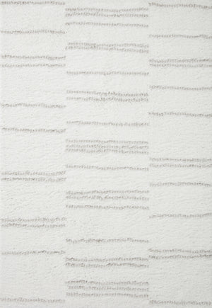 Bliss Shag White / Grey — a Loloi rug at Laurie Yapp Home.