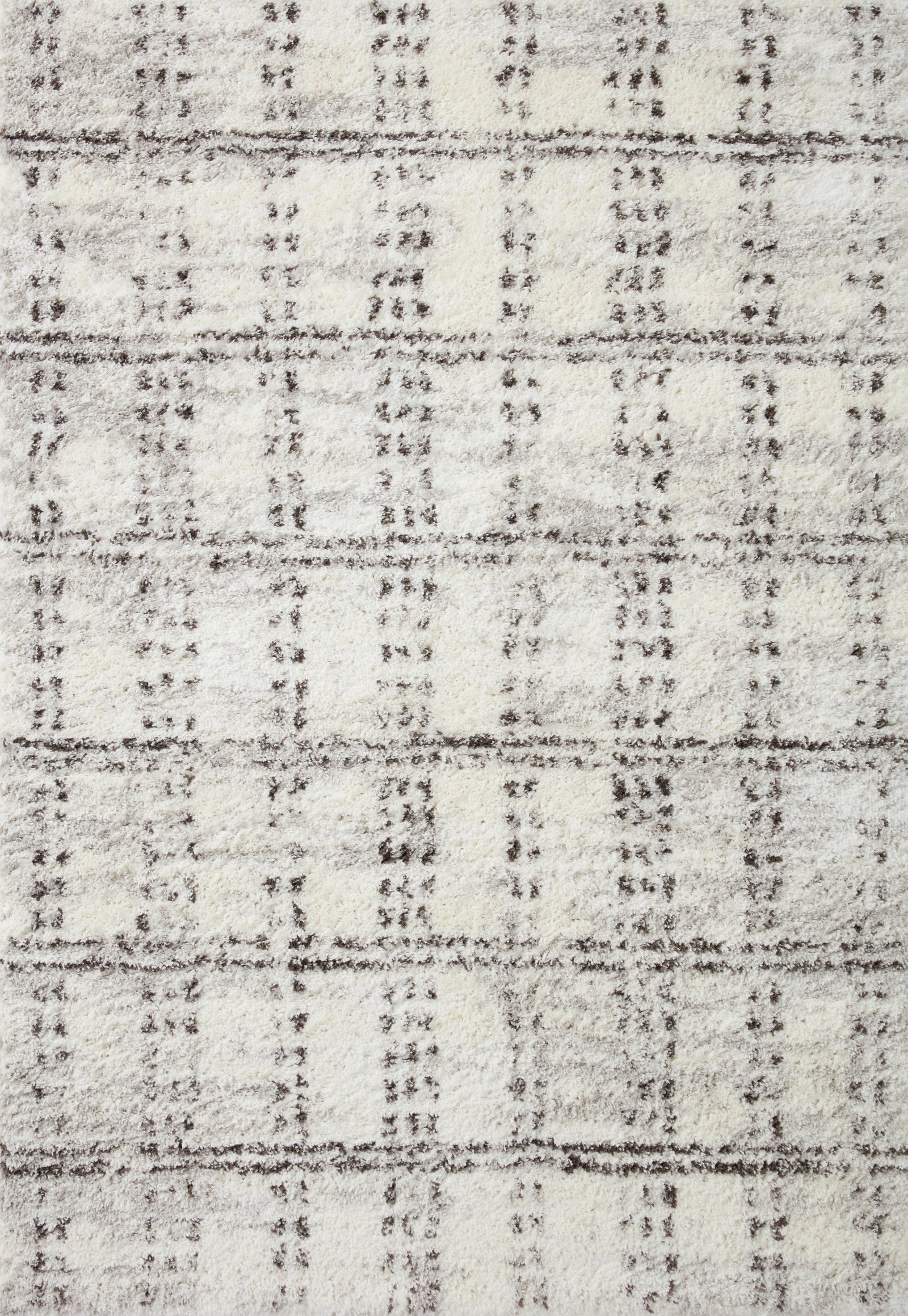 Bliss Shag Cream / Grey — a Loloi rug at Laurie Yapp Home.