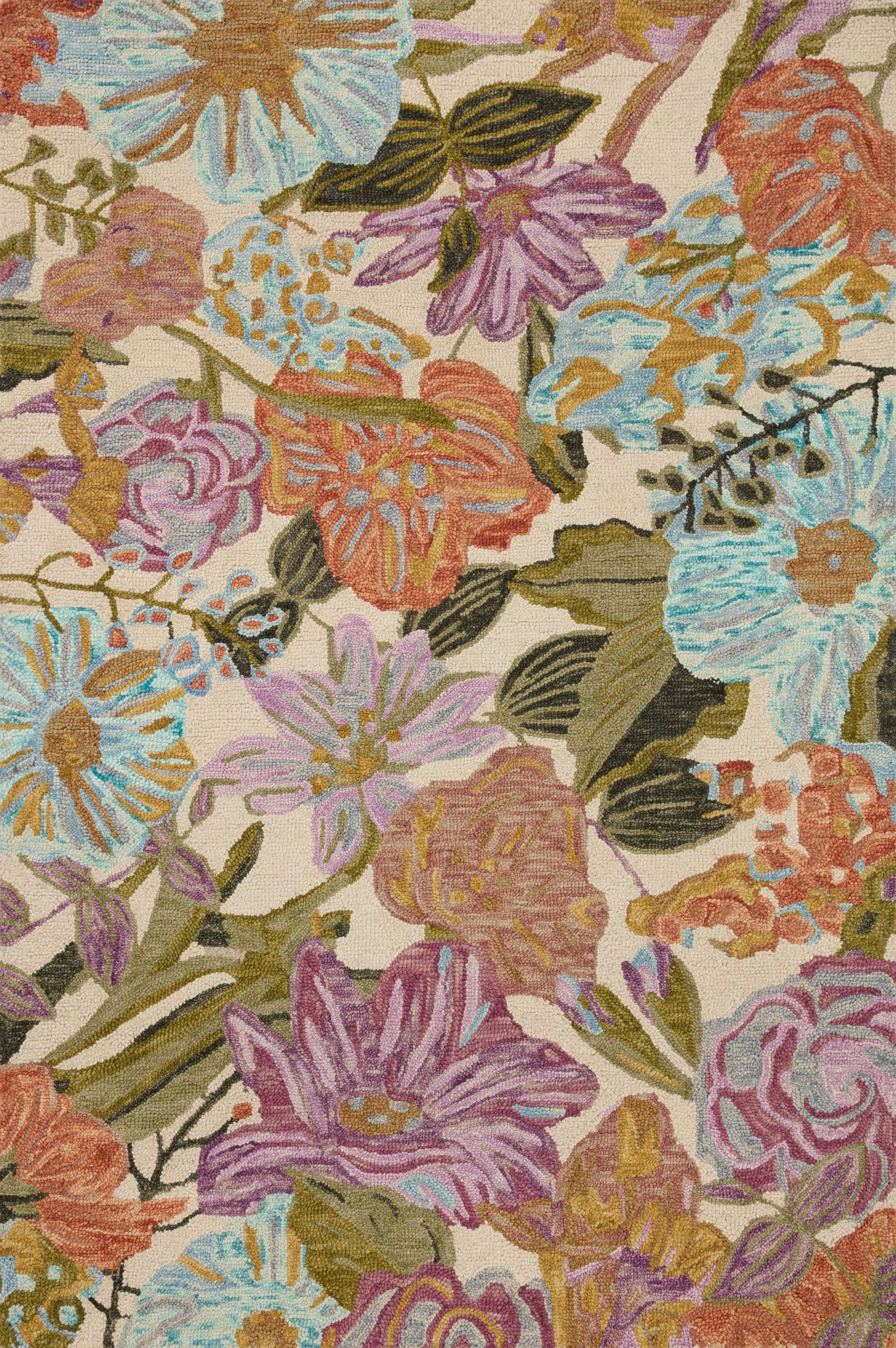 Belladonna Ivory / Multi — a Loloi rug at Laurie Yapp Home.