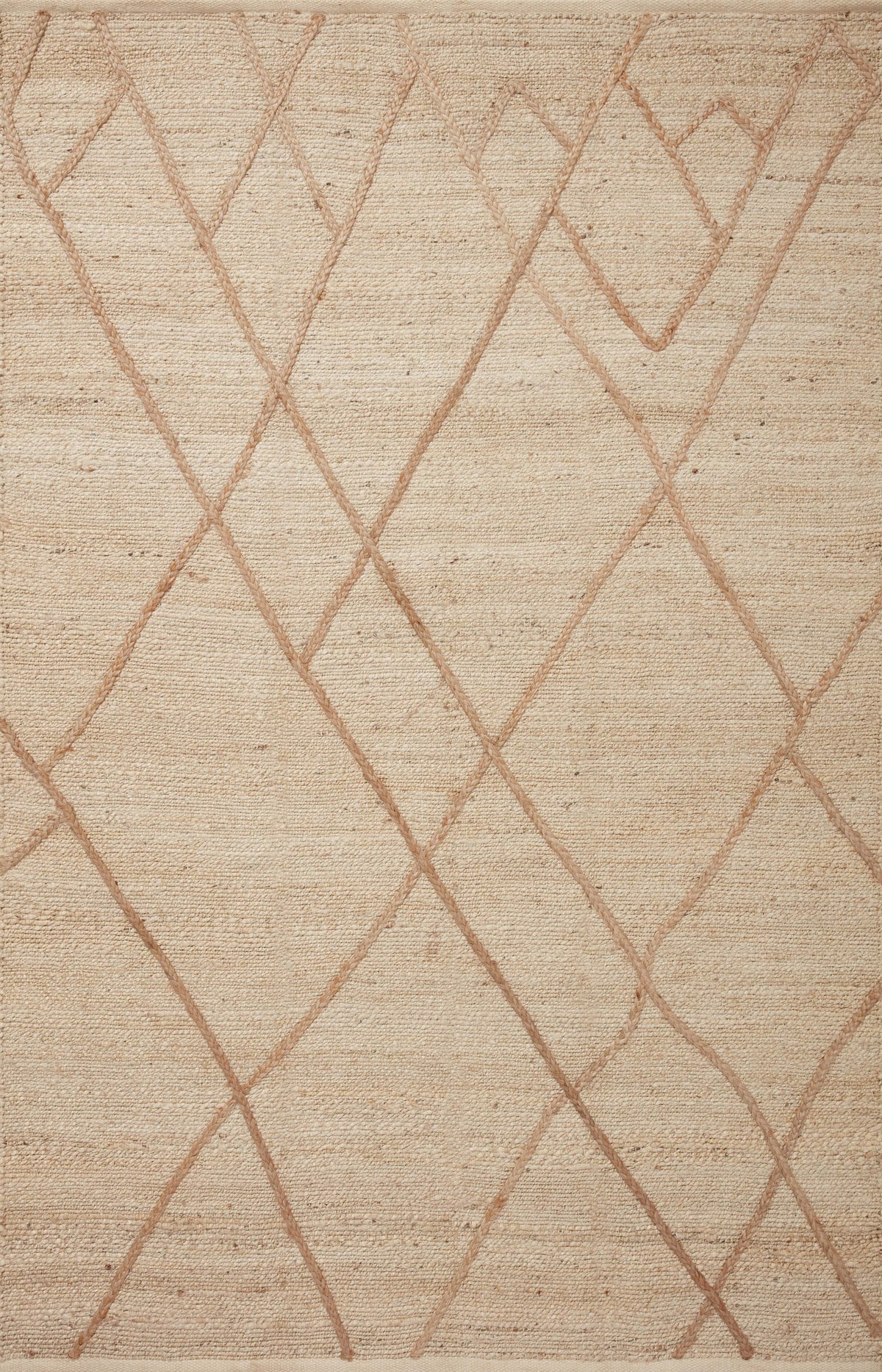 Bodhi Ivory / Natural (Pattern 1) — a Loloi rug at Laurie Yapp Home.