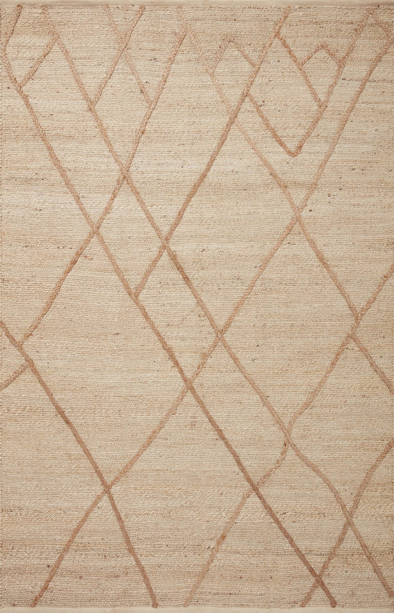 Bodhi Ivory / Natural (Pattern 1) — a Loloi rug at Laurie Yapp Home.