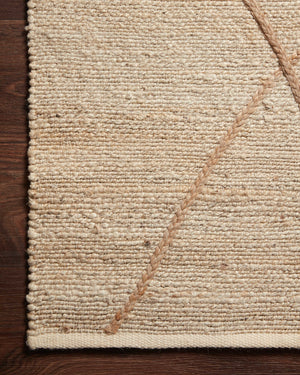 Bodhi Ivory / Natural (Pattern 1) shown from a different angle to reveal its pattern.