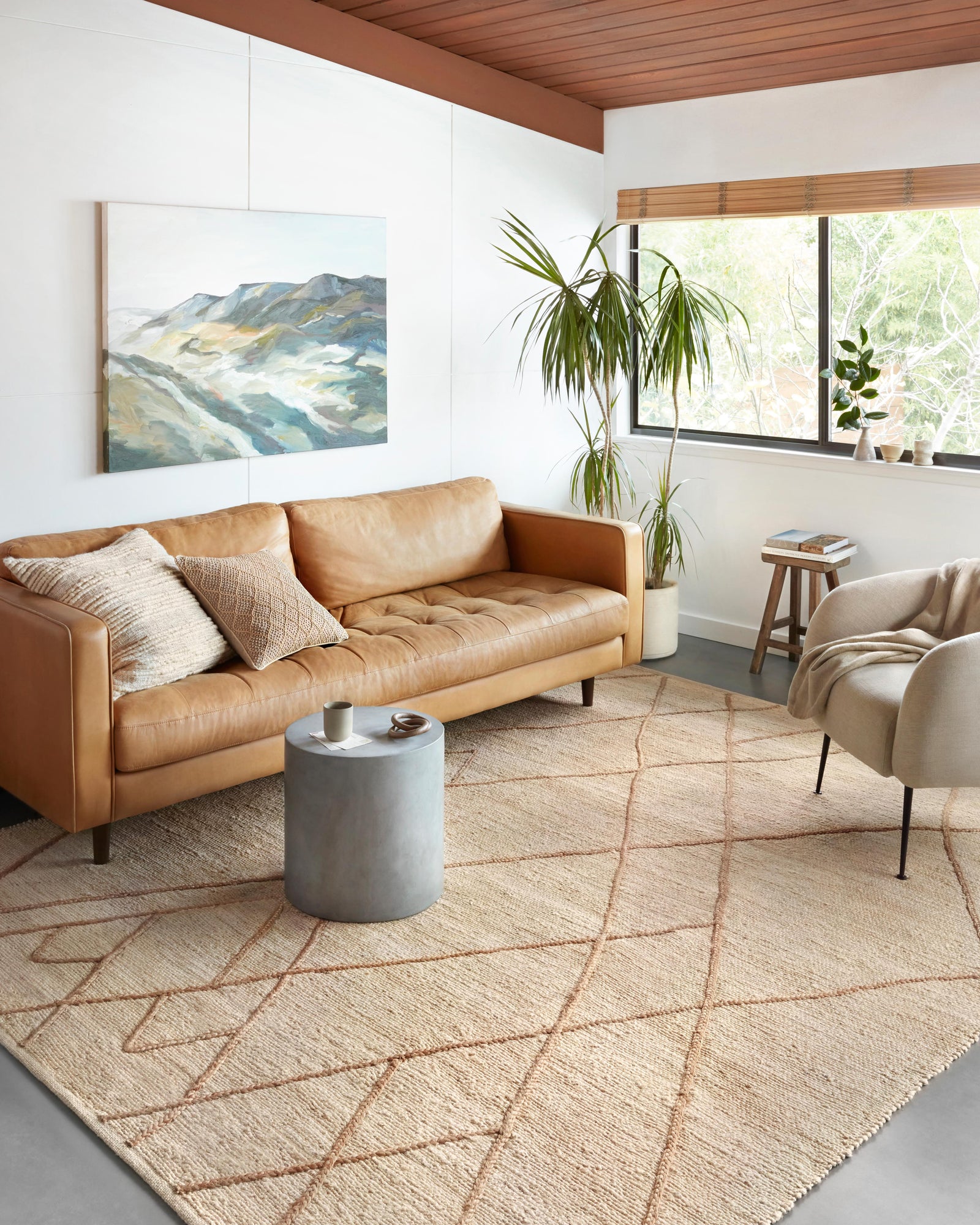 Bodhi Ivory / Natural (Pattern 1) — a Loloi rug at Laurie Yapp Home.