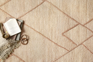 Bodhi Ivory / Natural (Pattern 1) shown from a different angle to reveal its pattern.