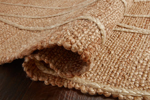 Bodhi Natural / Ivory shown from a different angle to reveal its pattern.