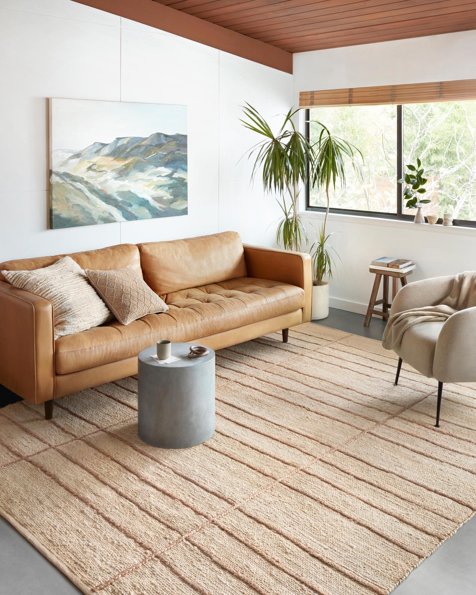 Bodhi Ivory / Natural (Pattern 3) — a Loloi rug at Laurie Yapp Home.