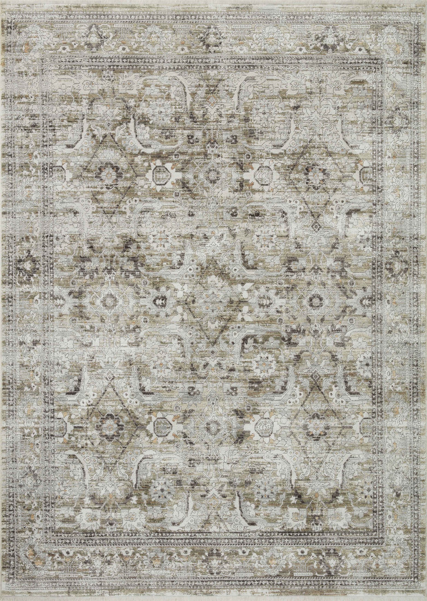 Bonney Moss / Stone — a Loloi rug at Laurie Yapp Home.