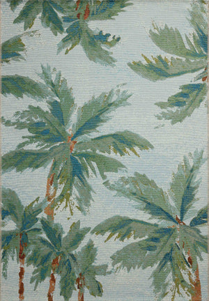 Botanical Sky / Green — a Loloi rug at Laurie Yapp Home.