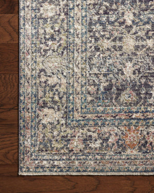 Bradbury Midnight  / Multi shown from a different angle to reveal its pattern.