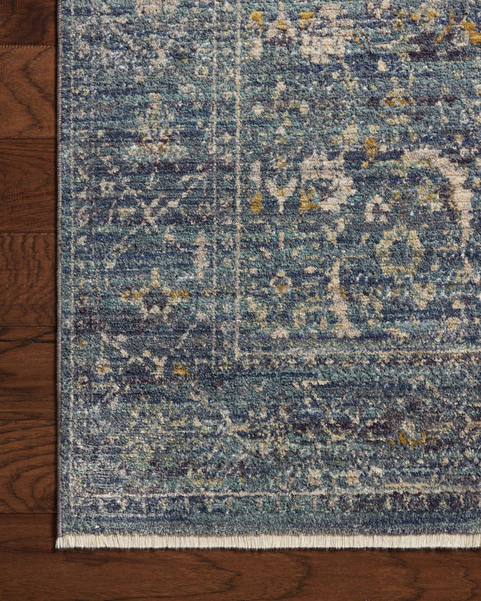 Bradbury Ocean / Gold shown from a different angle to reveal its pattern.