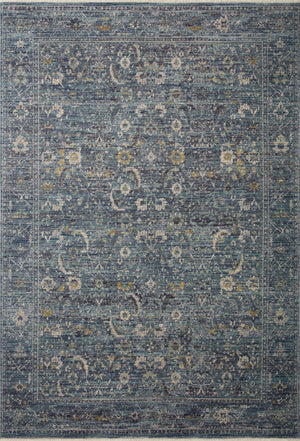 Bradbury Ocean / Gold — a Loloi rug at Laurie Yapp Home.