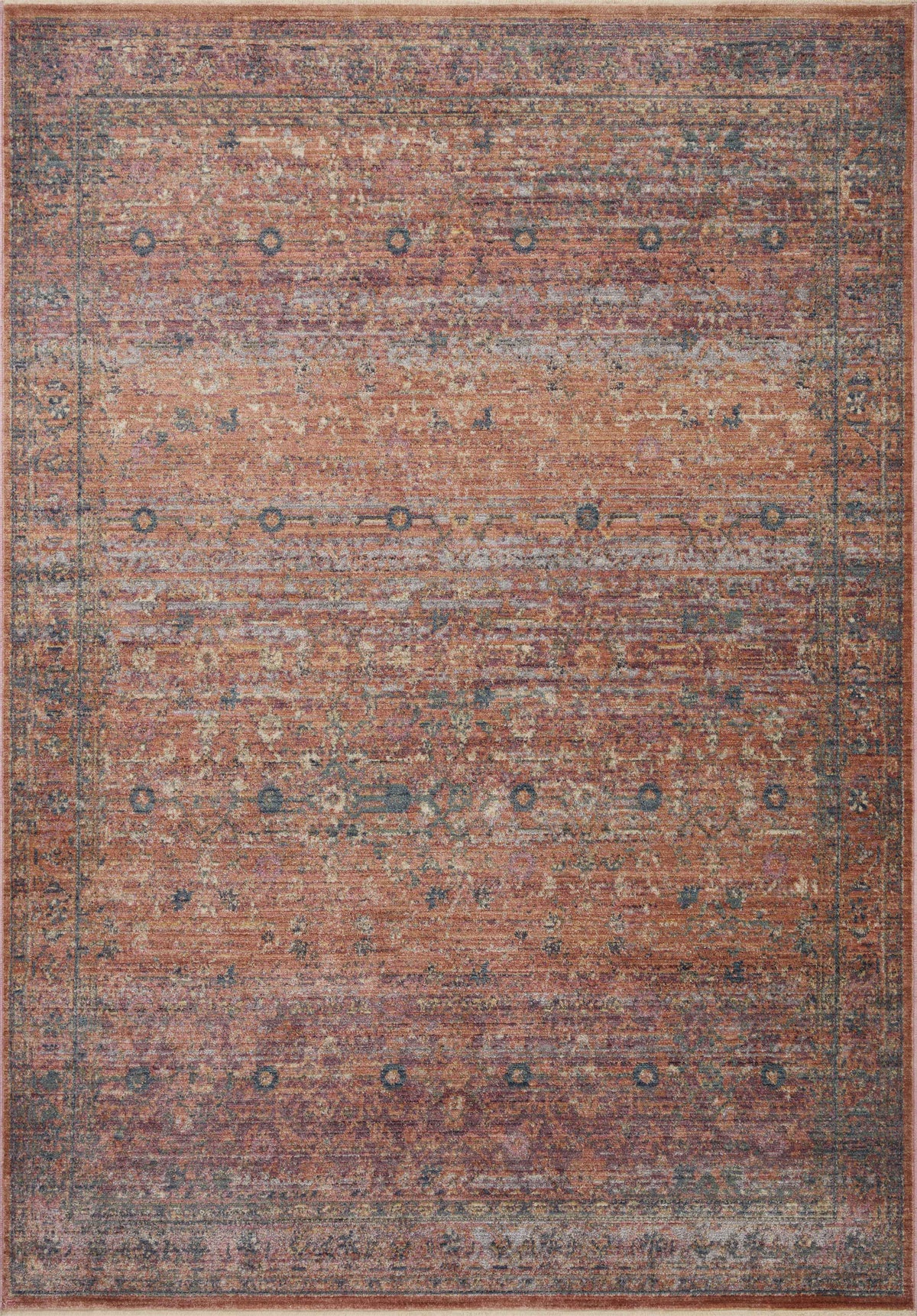 Bradbury Sunset / Multi — a Loloi rug at Laurie Yapp Home.
