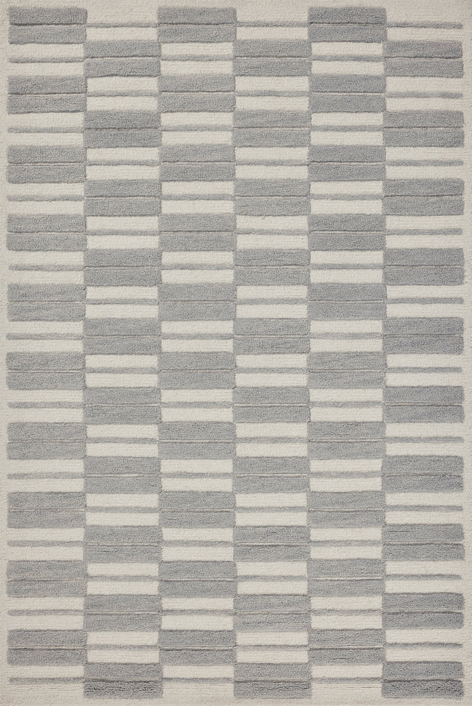 Bradley Ivory / Grey — a Loloi rug at Laurie Yapp Home.