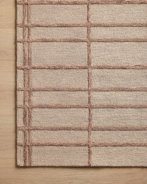 Bradley Rose / Blush shown from a different angle to reveal its pattern.