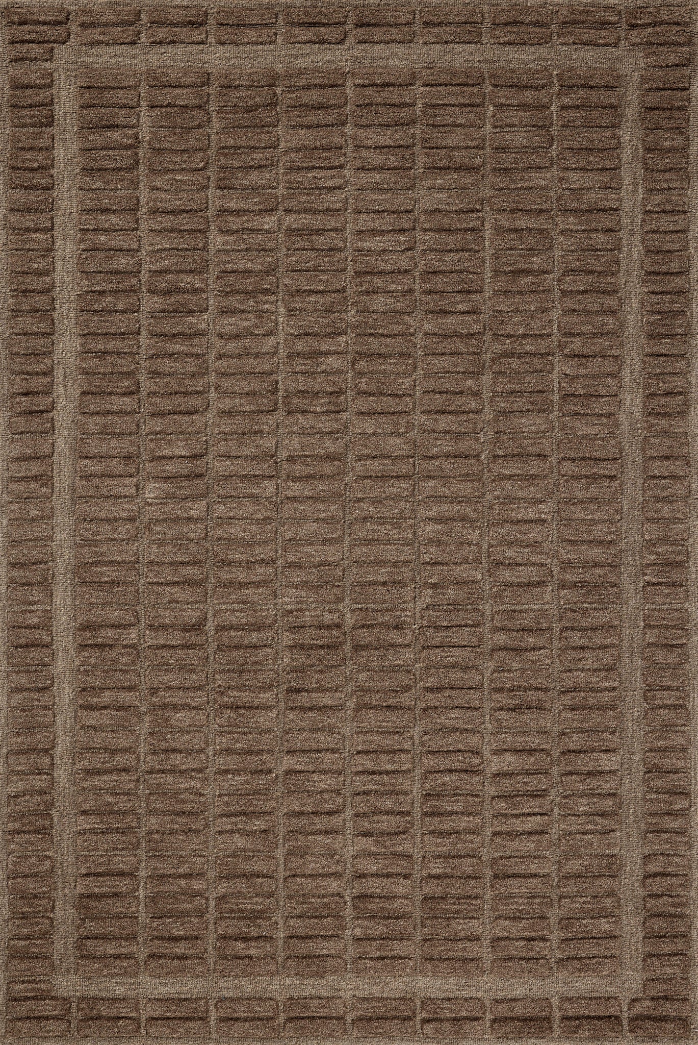 Bradley Cocoa / Cocoa — a Loloi rug at Laurie Yapp Home.