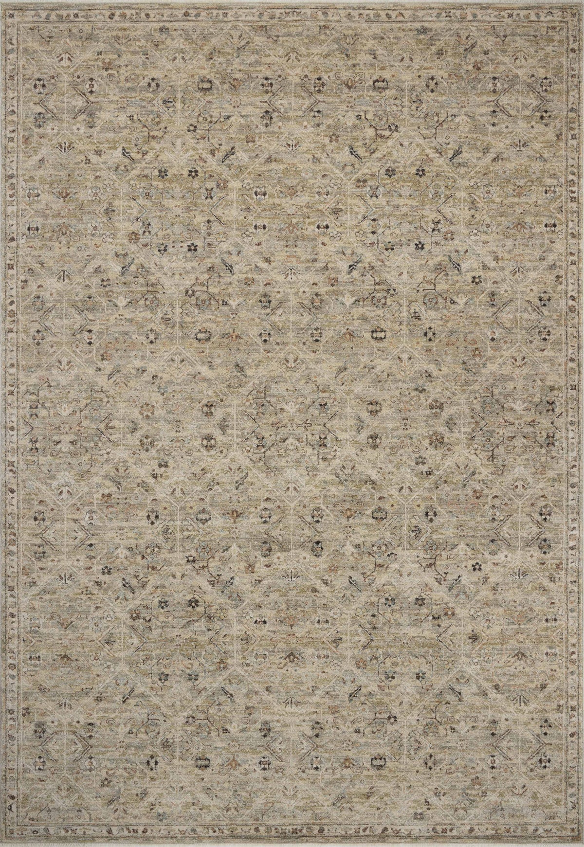 Briar Silver / Moss — a Loloi rug at Laurie Yapp Home.