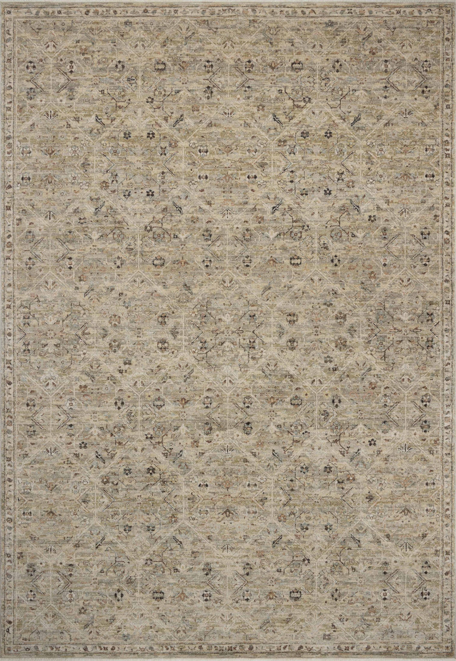 Briar Silver / Moss — a Loloi rug at Laurie Yapp Home.