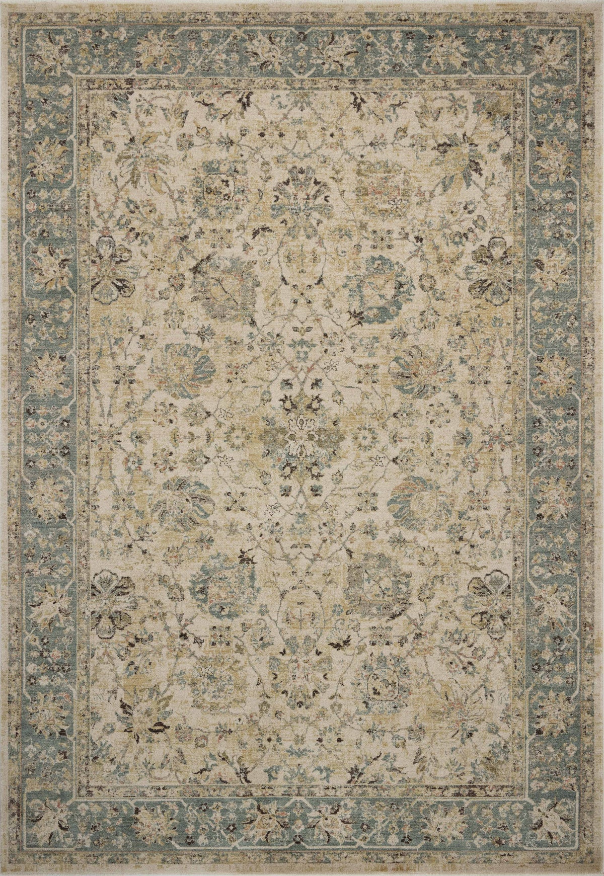 Briar Ant. Ivory / Blue — a Loloi rug at Laurie Yapp Home.