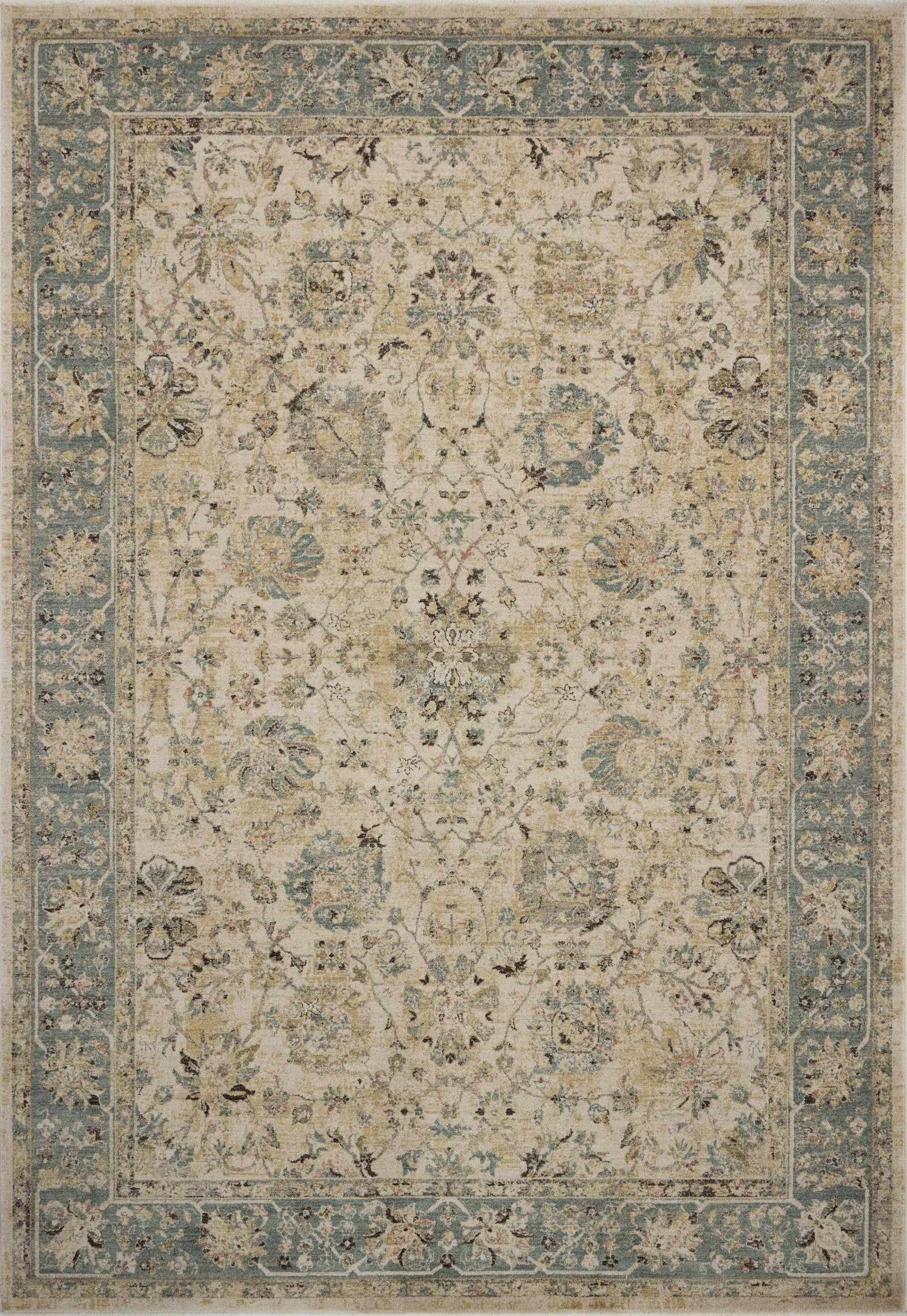 Briar Ant. Ivory / Blue — a Loloi rug at Laurie Yapp Home.