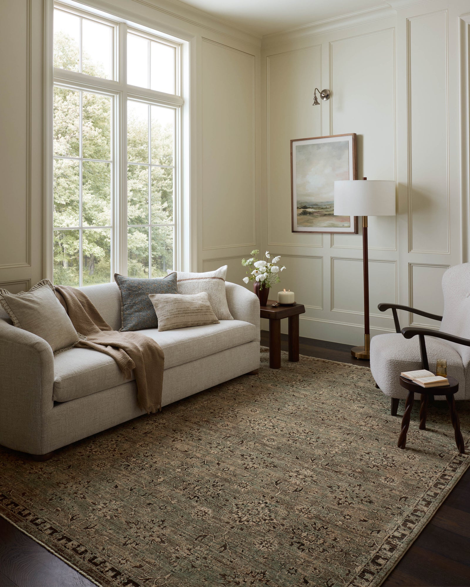 Briar Mist / Granite — a Loloi rug at Laurie Yapp Home.