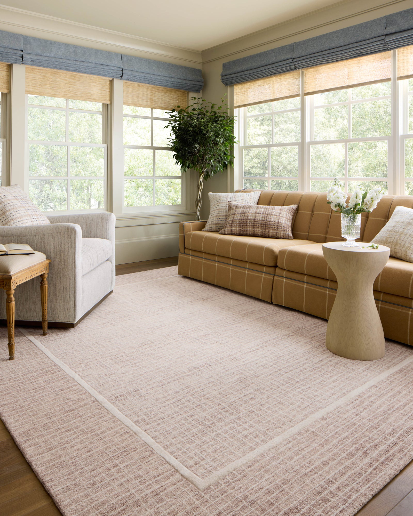 Briggs Blush / Ivory — a Loloi rug at Laurie Yapp Home.