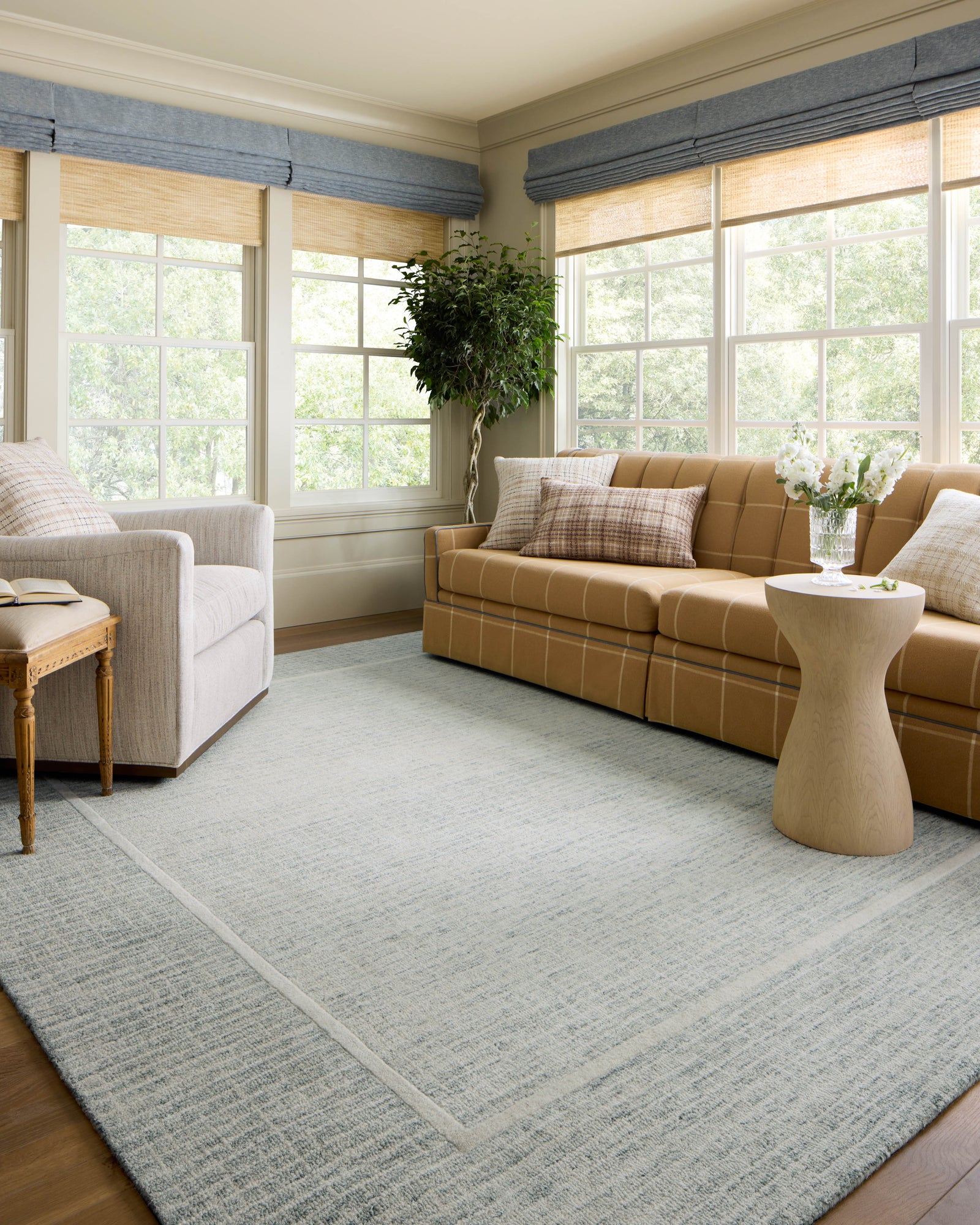 Briggs Mist / Ivory — a Loloi rug at Laurie Yapp Home.