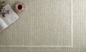 Briggs Sage / Ivory shown from a different angle to reveal its pattern.