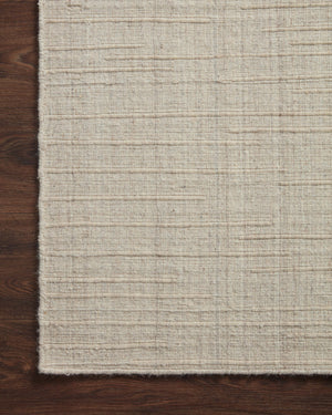 Side view of the Brooks Stone rug.