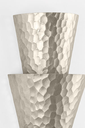 Close-up of the Bucharest Wall Sconce showing the arm curve and shade silhouette.
