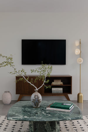 Belle Floor Lamp - Lifestyle [HL724403-AGB]