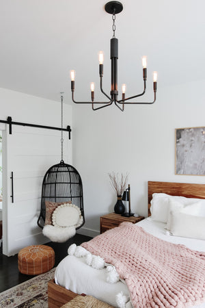 Brigitte Chandelier 25" - Lifestyle [H261806-OB]