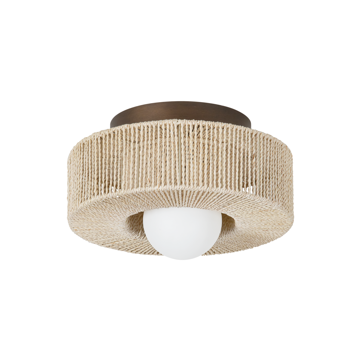 Coleman Flush Mount — a Troy flush mount for hallways, bedrooms, and entryways at Laurie Yapp Home.