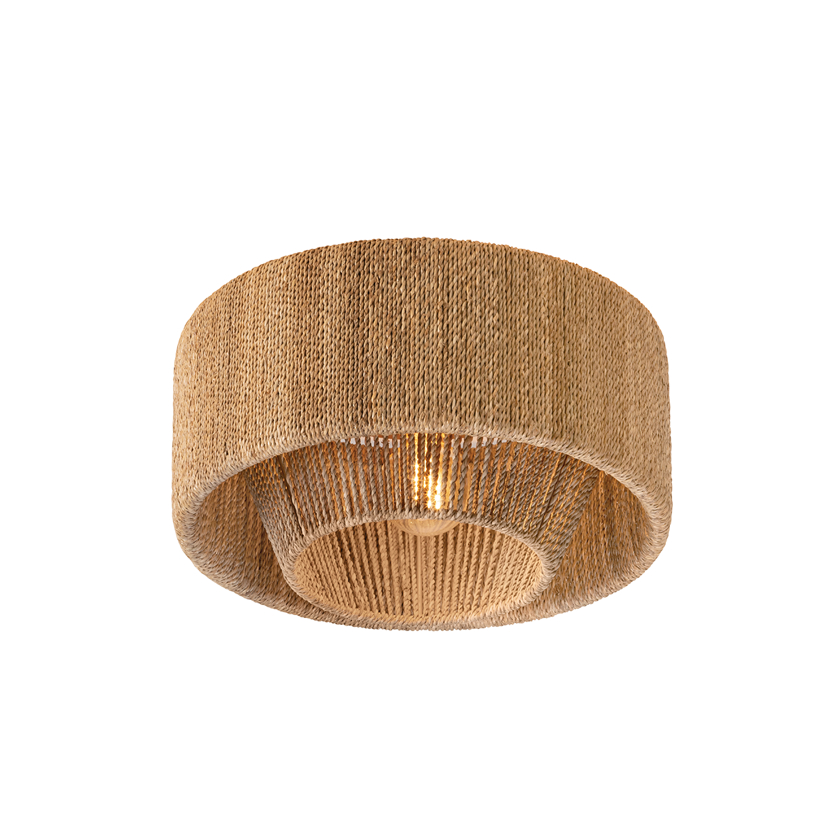 Coe Flush Mount — a Troy flush mount for hallways, bedrooms, and entryways at Laurie Yapp Home.