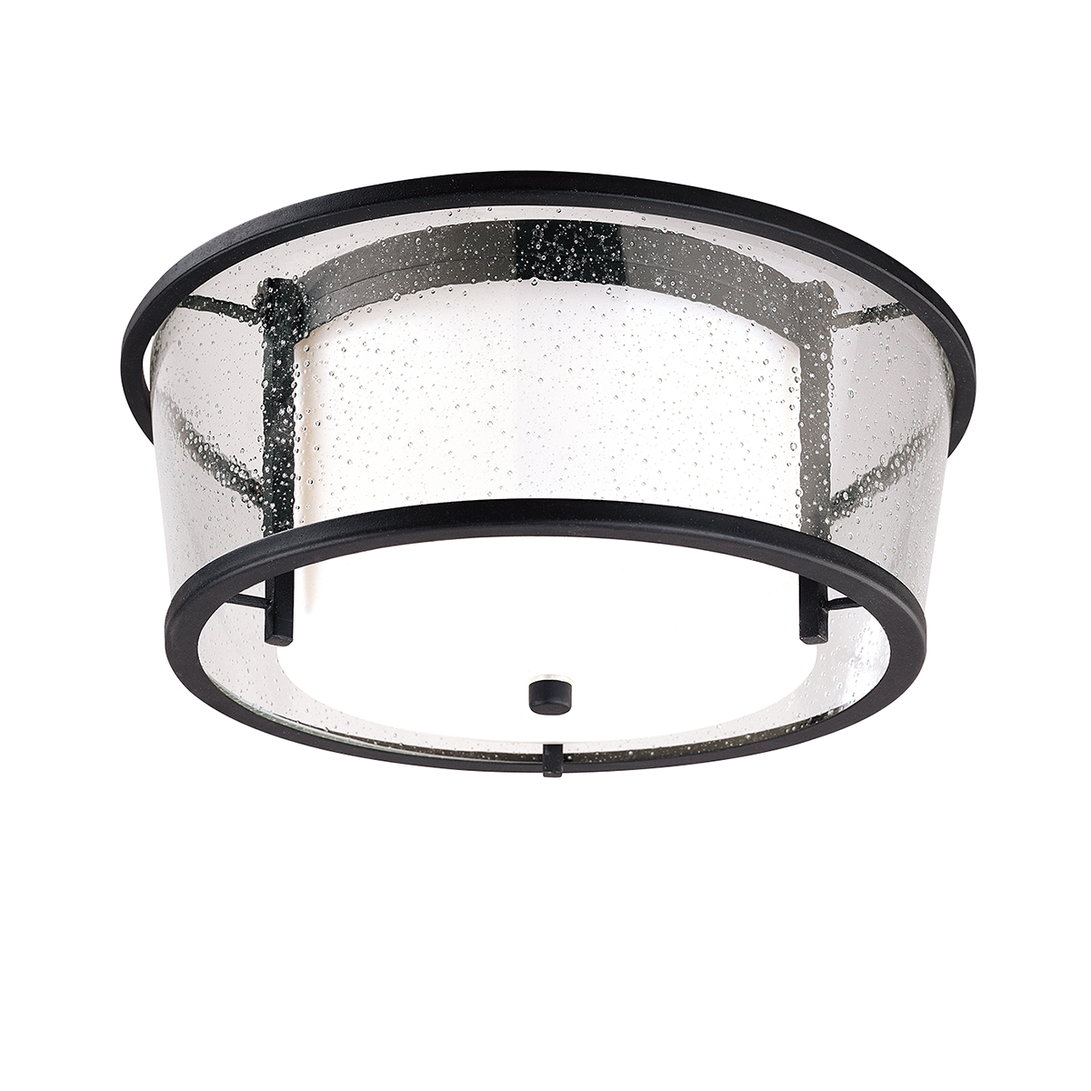 Bennington Exterior Flush Mount — a Troy flush mount for hallways, bedrooms, and entryways at Laurie Yapp Home.
