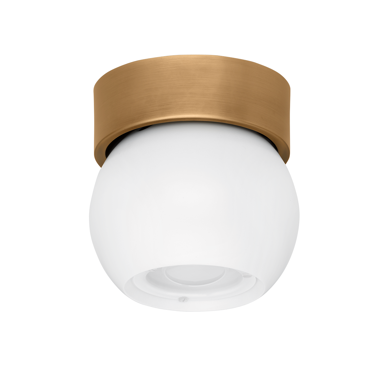 Odin Flush Mount shown from a second angle to highlight the shade profile and mounting canopy.