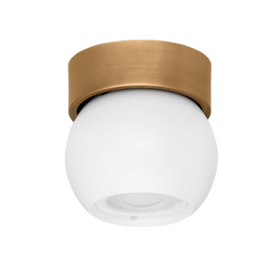 Odin Flush Mount shown from a second angle to highlight the shade profile and mounting canopy.