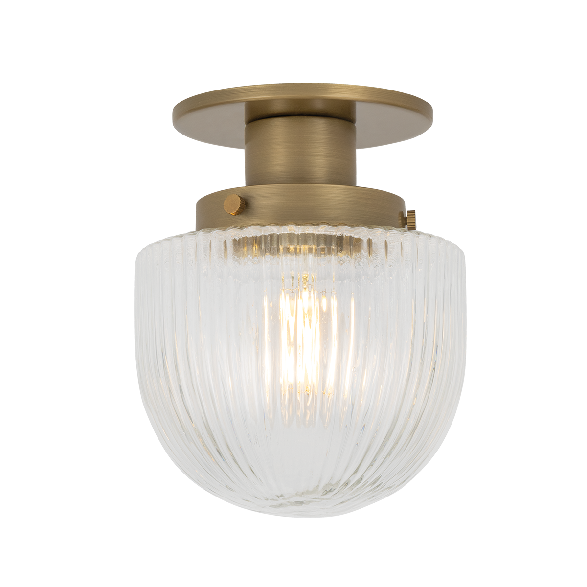 Jar Flush Mount — a Troy flush mount for hallways, bedrooms, and entryways at Laurie Yapp Home.