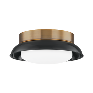 Arnie Flush Mount — a Troy flush mount for hallways, bedrooms, and entryways at Laurie Yapp Home.
